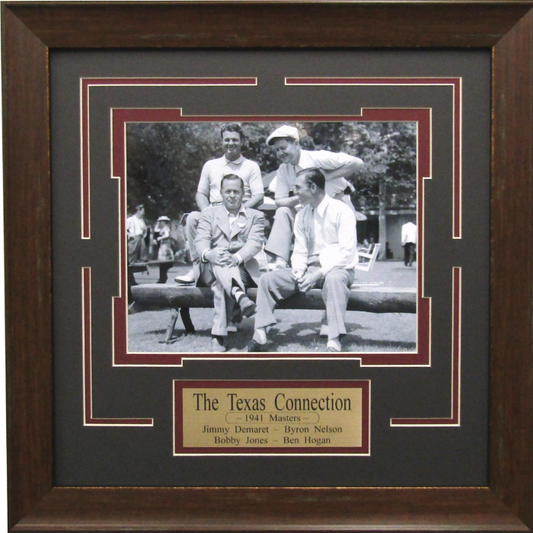 Texas Connection 1941 Masters 17.5" x 17'5" Photograph Framed Art