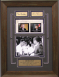 Destiny Bill Clinton Meets John F. Kennedy Framed 3-Photograph Collage with Facsimile Autographed Plates