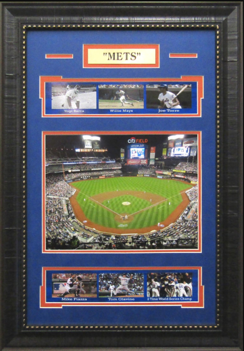 New York Mets Framed Art 16" x 23" 7-Photograph Collage