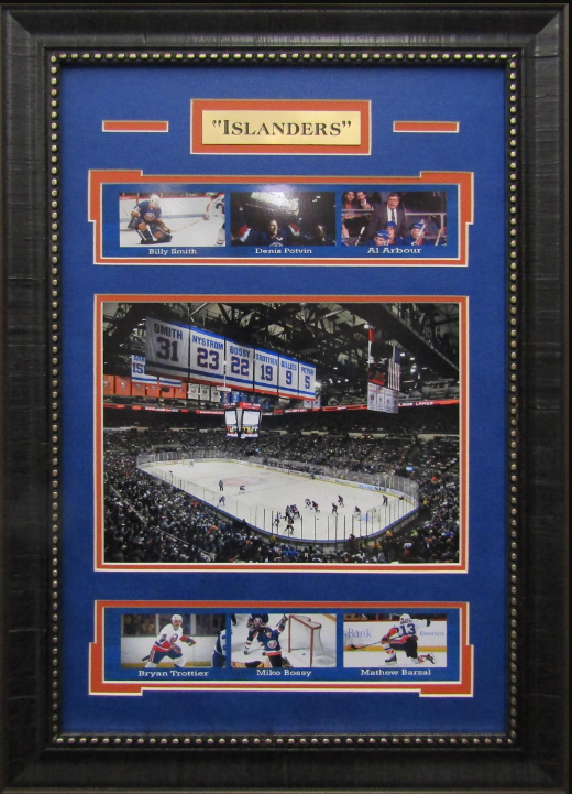 New York Islanders Framed Art 16" x 23" Player Photograph Collage